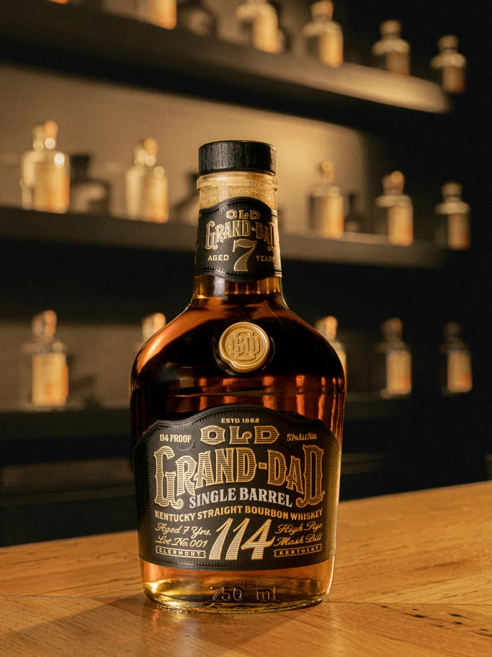 OLD GRAND DAD 114 BARREL PROOF 金ラベル Old Grand-Dad 114 Single Barrel | Old Grand-Dad | JBBDCo.